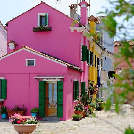 Night Galleria Holiday Home - Bed & Art In Burano - The Pink House מראה חיצוני תמונה