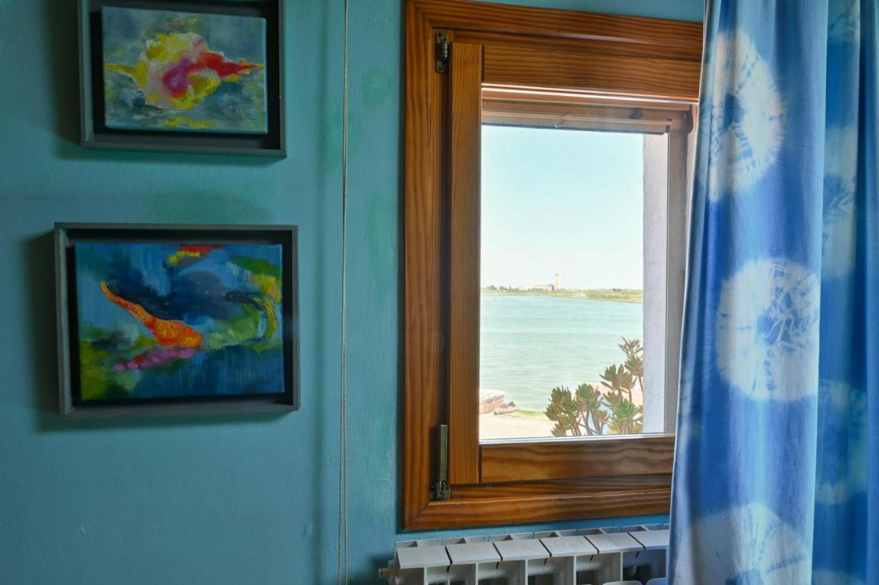 Night Galleria Holiday Home - Bed & Art In Burano - The Pink House מראה חיצוני תמונה